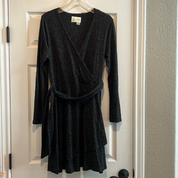 Anthropologie Dresses & Skirts - SATURDAY SUNDAY Wrap Fleece Dress, Size Small